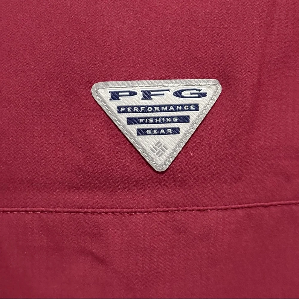 Columbia PFG, men’s Florida State University garnet fishing shirt size XXL - Picture 8 of 13
